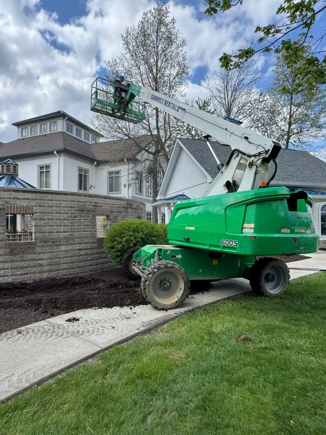 Commercial roof inspection documented in Terre Haute